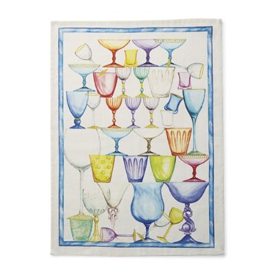Wine Themed Kitchen Towels, Set of Two Frontgate