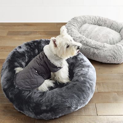 Faux Fur Pet Bed | Frontgate