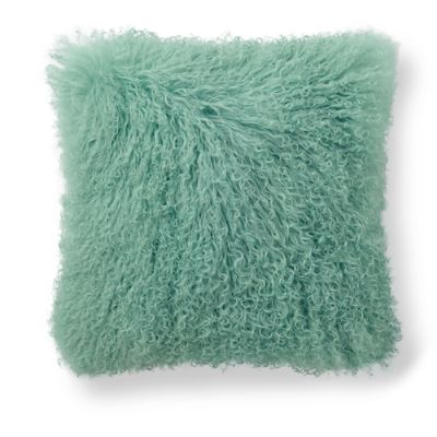 Mongolian Sheep Fur Throw Pillows Frontgate