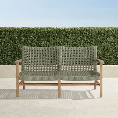 Isola Loveseat in Moss | Frontgate