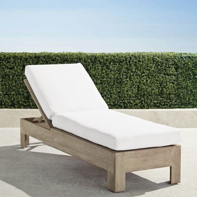 St Kitts Chaise Lounge With Cushions Frontgate