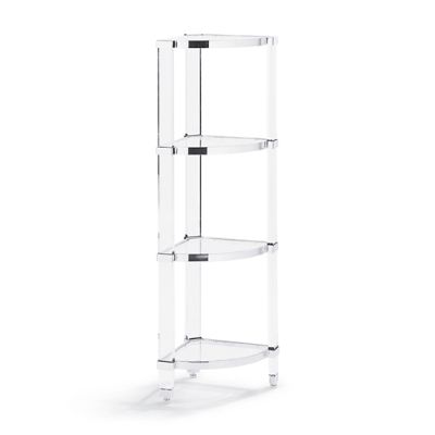 Mirage Acrylic Corner Shelf Frontgate