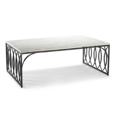Valetta Iron Coffee Table Frontgate