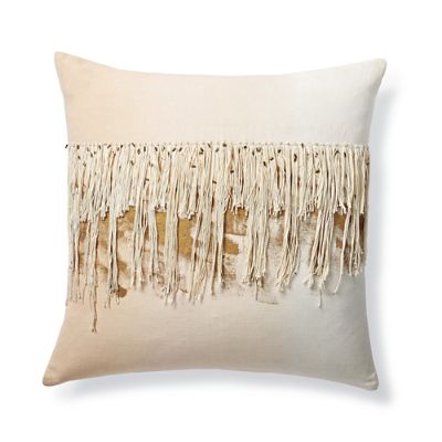 Ombre Fringe Decorative Pillow Frontgate