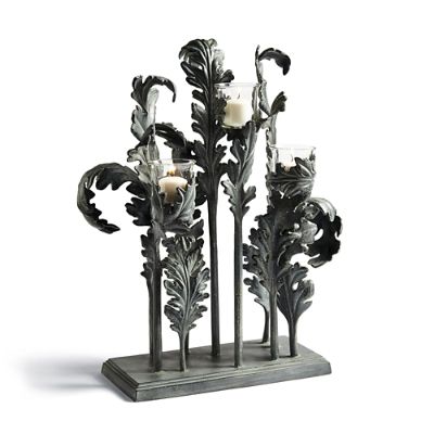 Acanthus Leaf Candelabra | Frontgate