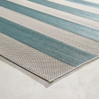 resort stripe outdoor rug