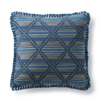 Tribal Craft Peacock Outdoor Pillow Frontgate