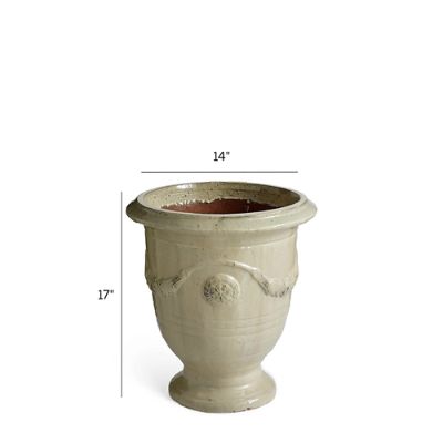 Anduze Versailles '32' Terracotta Pot - One available in Round Top, Te -  Alisanne Wonderland