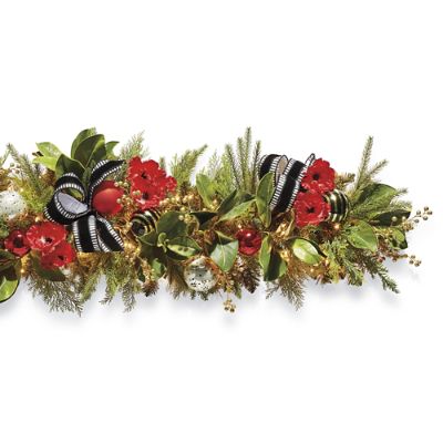 Hadley Place Pre-Lit Garland | Frontgate