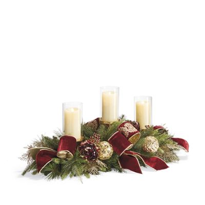 Versailles Three Candle Centerpiece | Frontgate