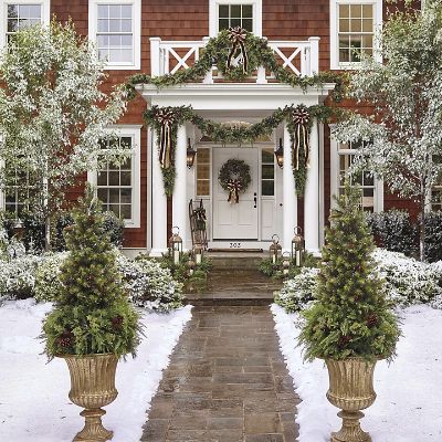 Asheville Estate Cordless Greenery Collection | Frontgate