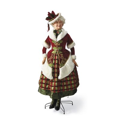 Life-size Traditional Mrs. Claus by Katherine's Collection | Frontgate