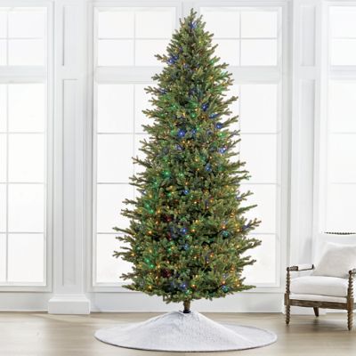 Color Changing Fresh Cut LED 10' Slim Profile Tree | Frontgate