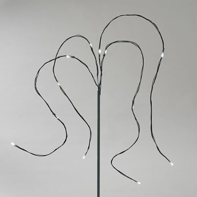 Firefly Single Stake Classic White Battery Operated Lights Frontgate