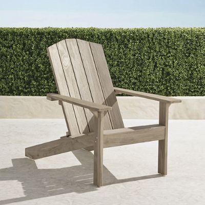 Rowan Adirondack Chair Ottoman Frontgate