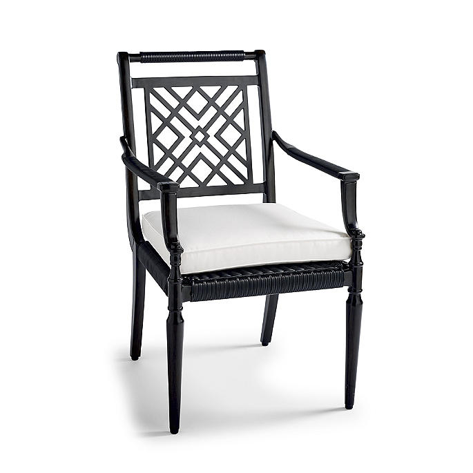 Montserrat Dining Arm Chairs With Cushions Set Of Two Frontgate
