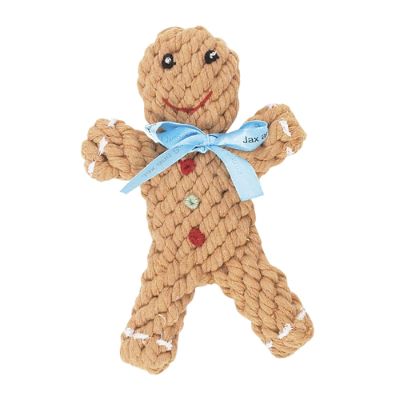 Gingerbread Man Rope Dog Toy Frontgate