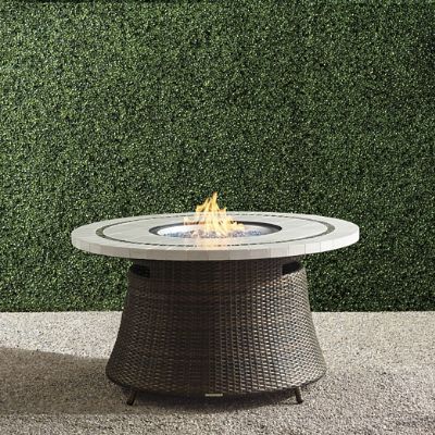 Pasadena Stone Top Fire Table Frontgate