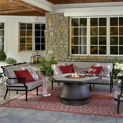 Designer Custom Gas Fire Table | Frontgate