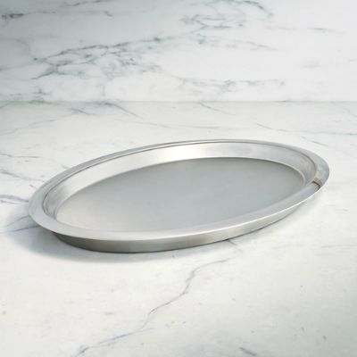 Stainless steel oval platter sale