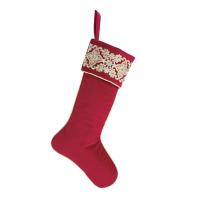 Christmas Velvet Stocking | Frontgate