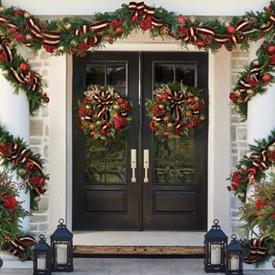 Grand Regency Cordless 32 Outdoor Wreath Frontgate