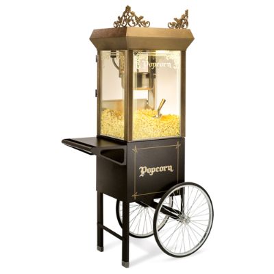 old style popcorn machine