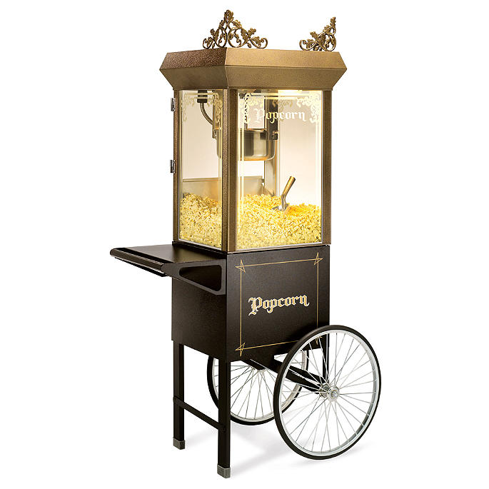 Old Time Popcorn Popper With Cart Frontgate