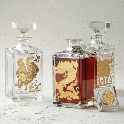 Vista Alegre Zodiac Decanter | Frontgate