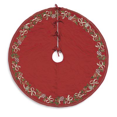 White Christmas Collection Tree Skirt | Frontgate