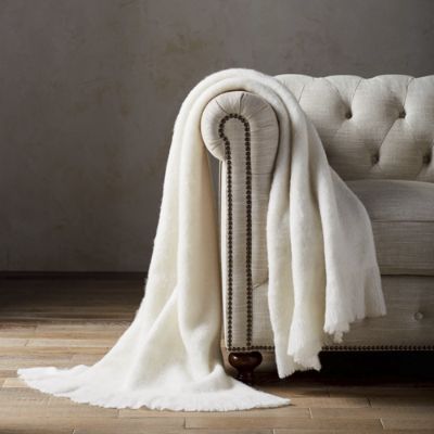Faux Mohair Throw Frontgate