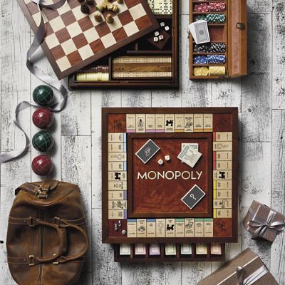 Monopoly Heirloom Edition Wooden Board Game