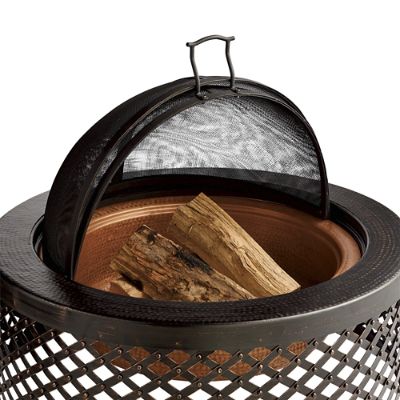 Carlyn Fire Pit Sparkguard Frontgate