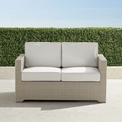 Small Palermo Loveseat in Dove Finish | Frontgate