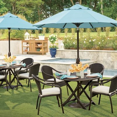 7 1 2 patio umbrella 7-1/2' Round Outdoor Market Umbrella