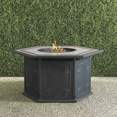 Murano Custom Gas Fire Table | Frontgate
