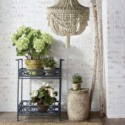 Leonie Rectangular Plant Stand | Frontgate