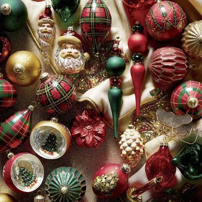48-piece Holiday Glen Ornament Collection | Frontgate