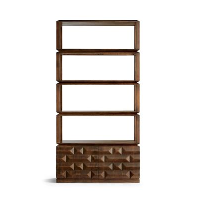 Micah Wide Bookcase Frontgate