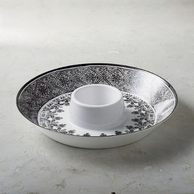 Tofino Melamine Chip and Dip Server Frontgate