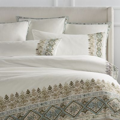 Bodhi Embroidered Duvet Cover Frontgate