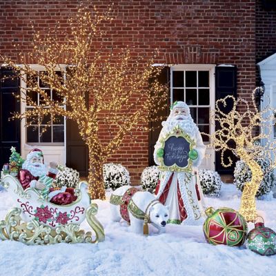 Battery operated outdoor christmas decorations online