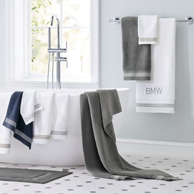 Frontgate Resort Collection Ladder Stitch Bath Towels