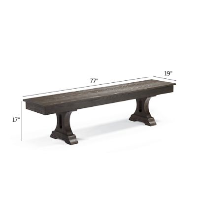 NATAL DESIGN - ii888NATAL DESIGN GRAND ECDYSIS BENCH グランドエクディシスベンチ プレーン - Peregrine Furniture