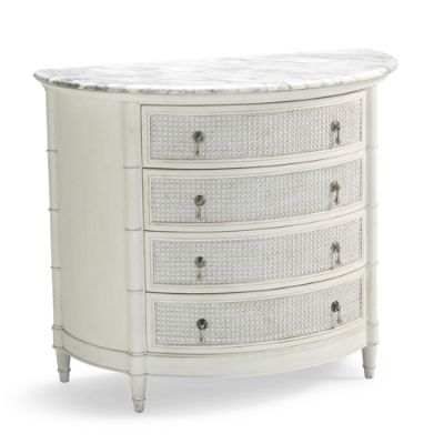 Marion Demilune 4 Drawer Chest Frontgate
