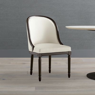 Savoy Dining Chair with Solid Hardwood & Louis XIV Inspired Design