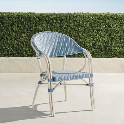 Harper Aluminum Stacking Arm Chairs Set of Two Frontgate