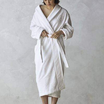 Robe & Slipper Set - Antique White