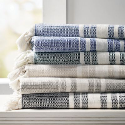 Nantucket Fringe Throw Frontgate