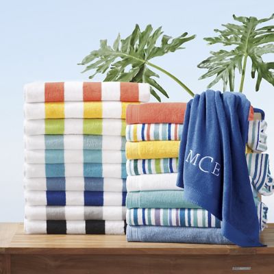 Frontgate Resort Collection™ Laguna Stripe Beach Towel